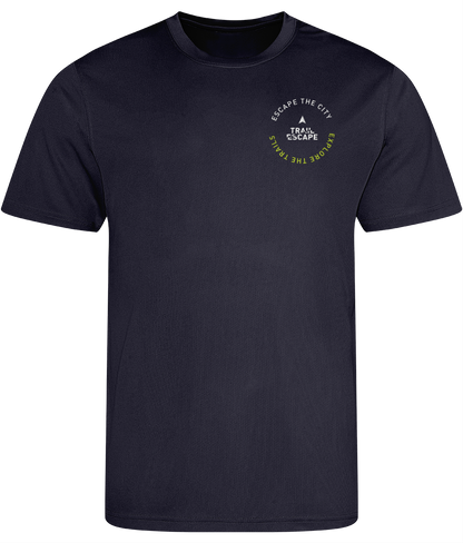 Men's recycled active Tee - navy